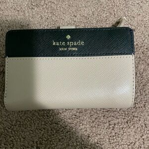 Kate Spade Black and Tan Wallet